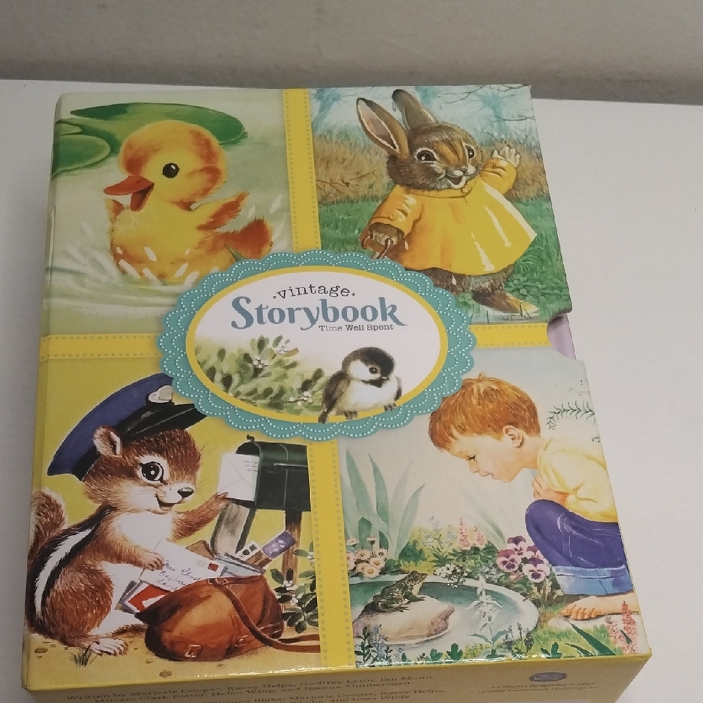 Vintage Storybook – Time Well Spent (Junior Elf Book, 2021)Beautiful illustrat